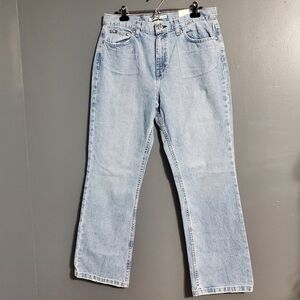 NWT Vintage Tommy Hilfiger Classic Boot Womens Jeans Light Wash Size 12R